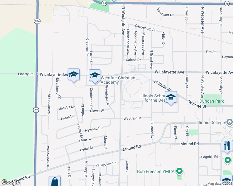 map of restaurants, bars, coffee shops, grocery stores, and more near 2-98 Gardendale Dr in Jacksonville