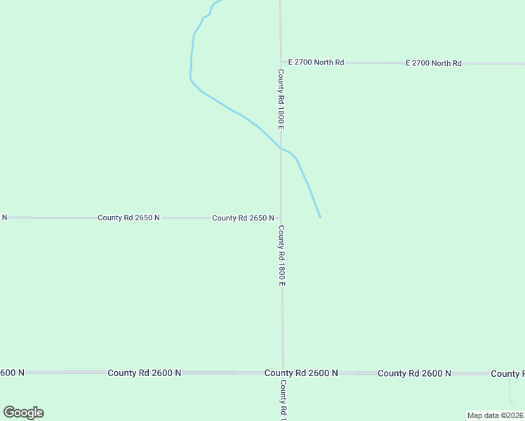 map of restaurants, bars, coffee shops, grocery stores, and more near 2655 North 1800 East Road in Blue Mound