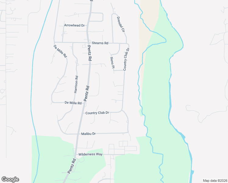map of restaurants, bars, coffee shops, grocery stores, and more near 2364 Josephs Court in Paradise