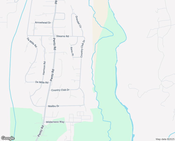 map of restaurants, bars, coffee shops, grocery stores, and more near 5174 Country Club Drive in Paradise