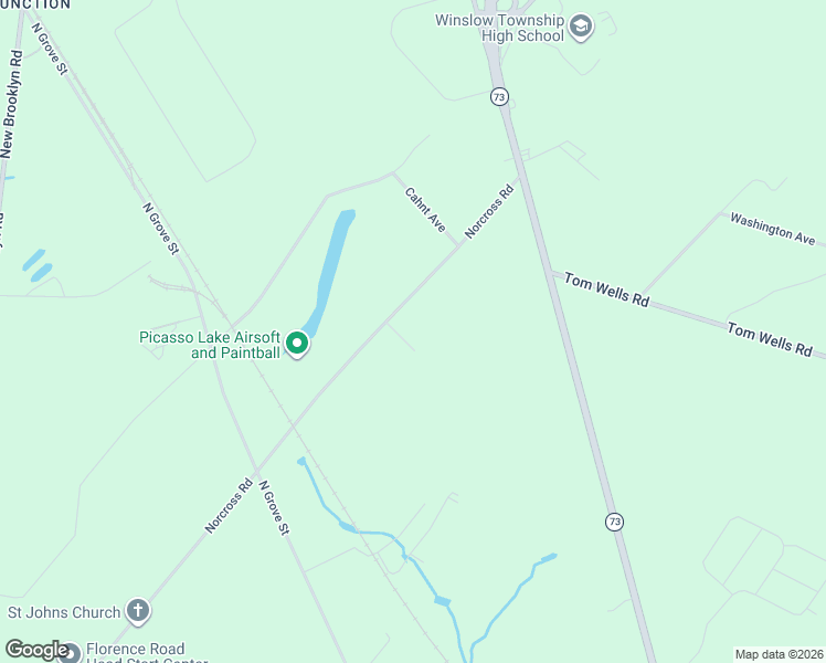 map of restaurants, bars, coffee shops, grocery stores, and more near 41 Norcross Road in Berlin