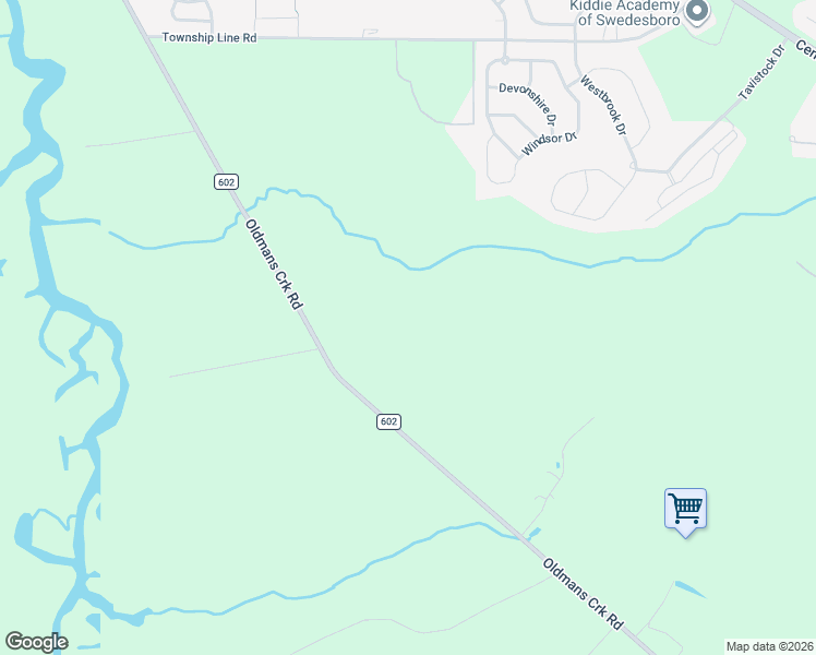map of restaurants, bars, coffee shops, grocery stores, and more near 2157 Oldmans Creek Road in Swedesboro