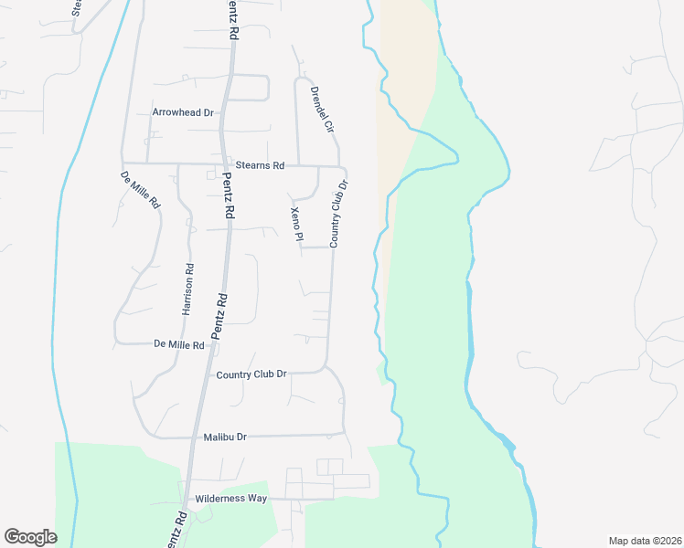 map of restaurants, bars, coffee shops, grocery stores, and more near 5200 Country Club Drive in Paradise