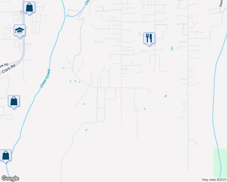map of restaurants, bars, coffee shops, grocery stores, and more near 5217 Parkway Drive in Paradise