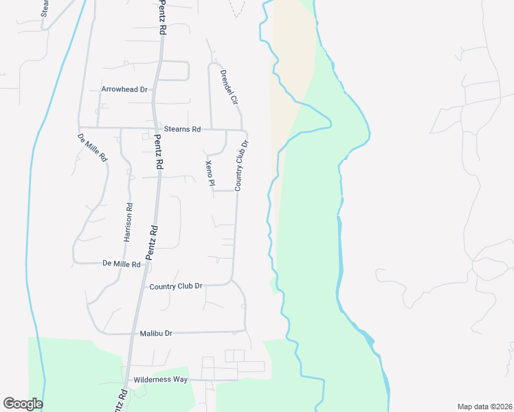 map of restaurants, bars, coffee shops, grocery stores, and more near 5234 Country Club Drive in Paradise