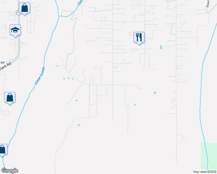 map of restaurants, bars, coffee shops, grocery stores, and more near 1390 Bennett Road in Paradise