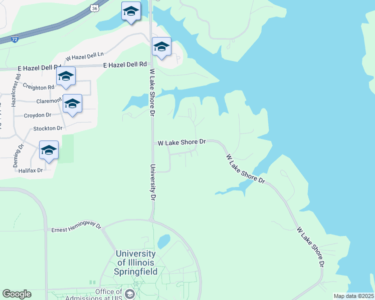 map of restaurants, bars, coffee shops, grocery stores, and more near 2739 Dartmouth Drive in Springfield