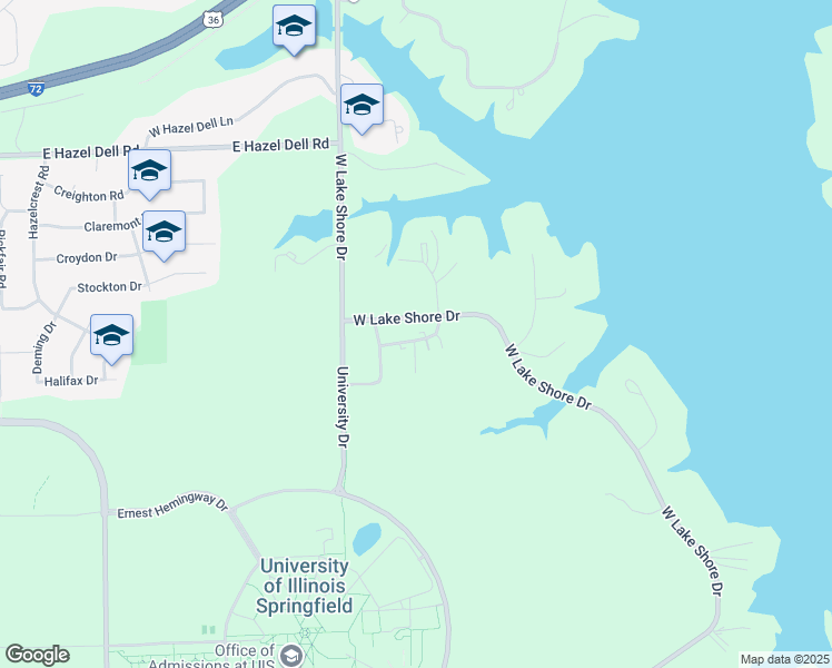 map of restaurants, bars, coffee shops, grocery stores, and more near 2739 Dartmouth Drive in Springfield
