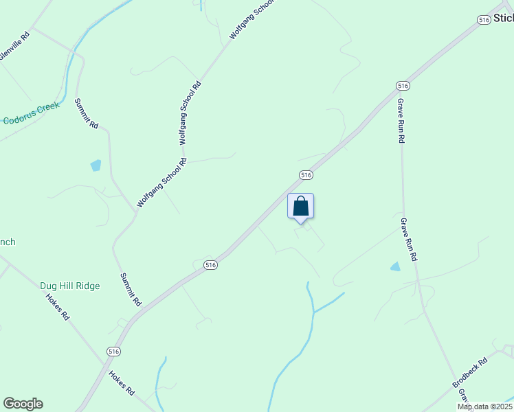 map of restaurants, bars, coffee shops, grocery stores, and more near 6776 Lineboro Rd in Glen Rock