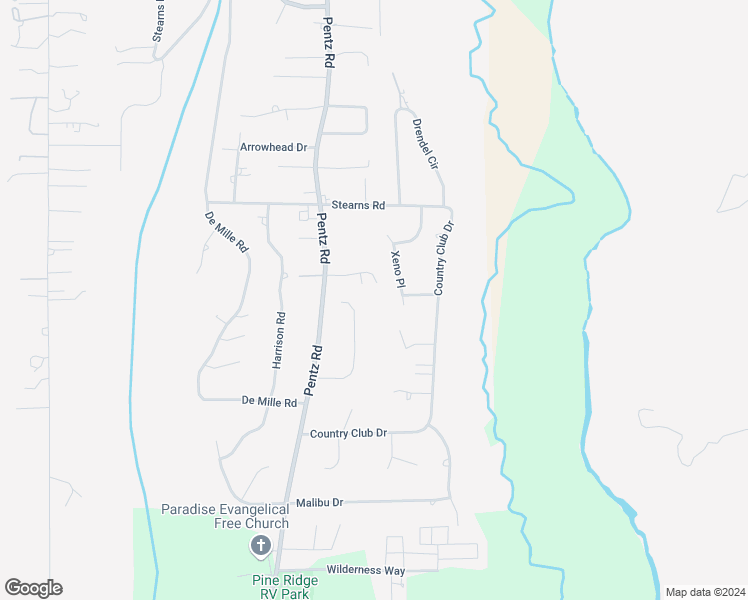 map of restaurants, bars, coffee shops, grocery stores, and more near 1950 Golf Road in Paradise