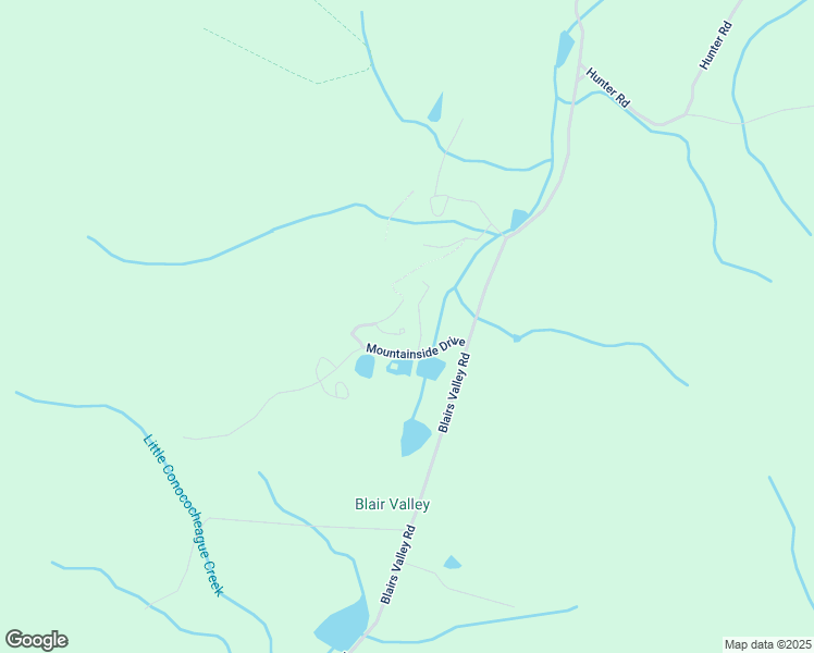 map of restaurants, bars, coffee shops, grocery stores, and more near 13805 Pond View Lane in Mercersburg