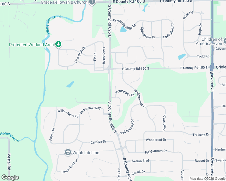 map of restaurants, bars, coffee shops, grocery stores, and more near 1590 Claireridge Court in Avon