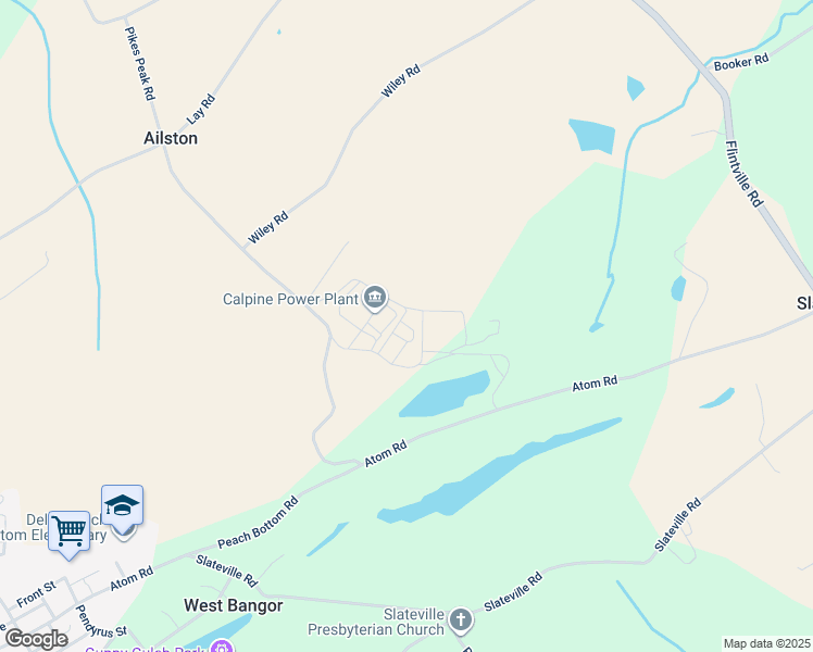 map of restaurants, bars, coffee shops, grocery stores, and more near 1055 Pikes Peak Road in Delta