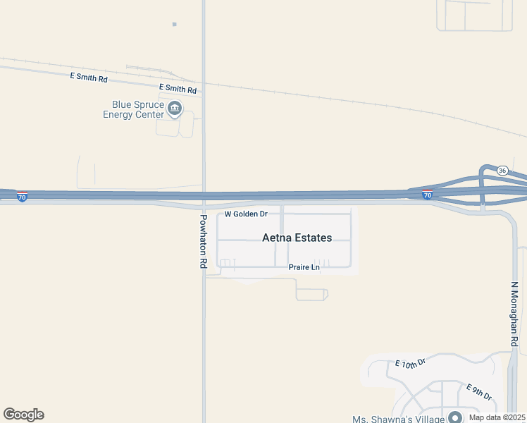 map of restaurants, bars, coffee shops, grocery stores, and more near 399 West Golden Drive in Aurora