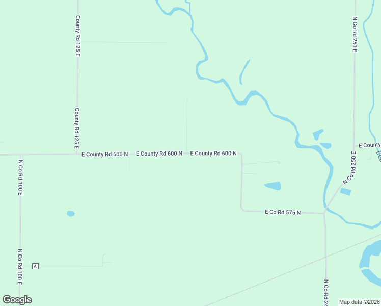 map of restaurants, bars, coffee shops, grocery stores, and more near 155 East Co Road 600 North in Arthur