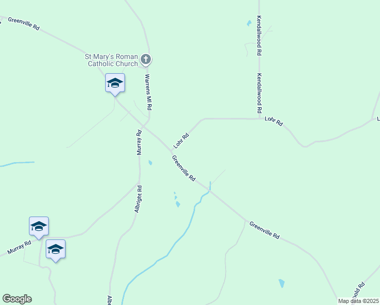 map of restaurants, bars, coffee shops, grocery stores, and more near 3568 Greenville Road in Meyersdale