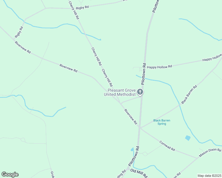 map of restaurants, bars, coffee shops, grocery stores, and more near 2066 Cherry Hill Road in Peach Bottom