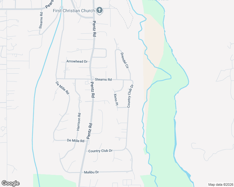 map of restaurants, bars, coffee shops, grocery stores, and more near 5270 Xeno Place in Paradise