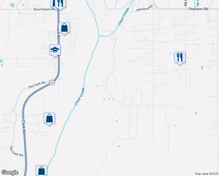 map of restaurants, bars, coffee shops, grocery stores, and more near 1239 Bennett Road in Paradise