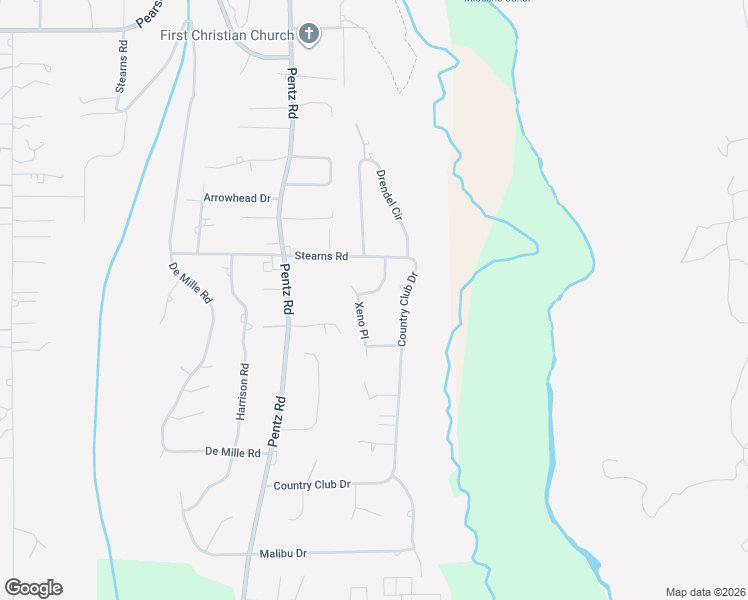 map of restaurants, bars, coffee shops, grocery stores, and more near 2376 Clearview Drive in Paradise