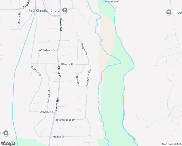 map of restaurants, bars, coffee shops, grocery stores, and more near 5286 Country Club Drive in Paradise