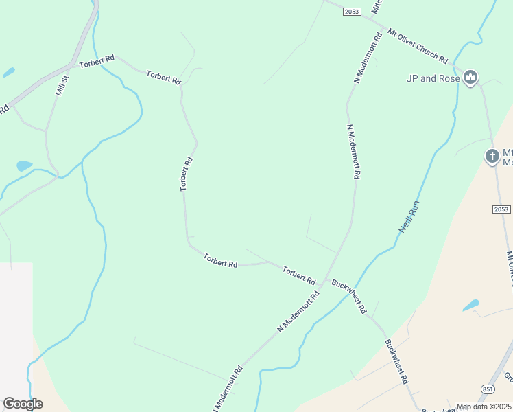 map of restaurants, bars, coffee shops, grocery stores, and more near 597 Torbert Road in Fawn Grove