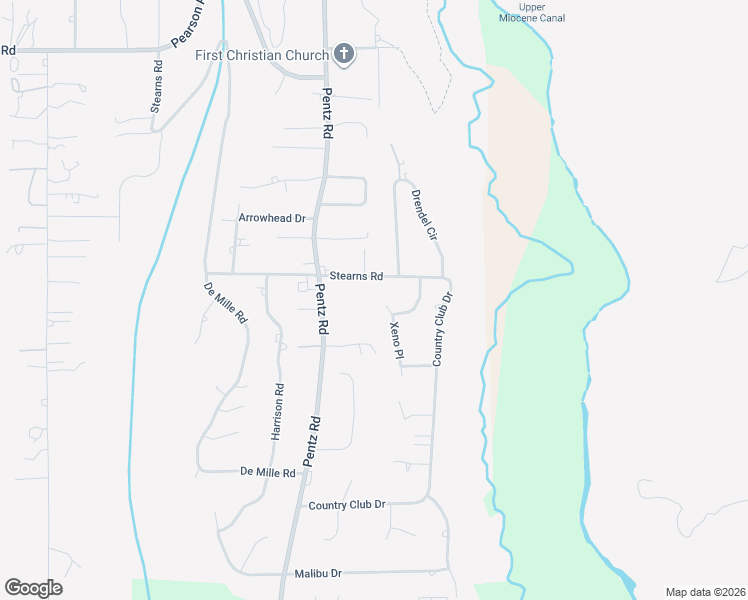 map of restaurants, bars, coffee shops, grocery stores, and more near 5291 Xeno Place in Paradise