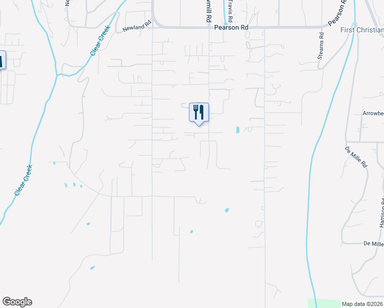 map of restaurants, bars, coffee shops, grocery stores, and more near 1475 Carroll Lane in Paradise