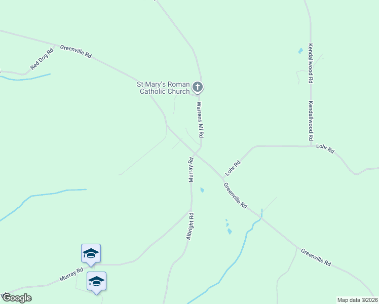 map of restaurants, bars, coffee shops, grocery stores, and more near 3471 Greenville Road in Meyersdale