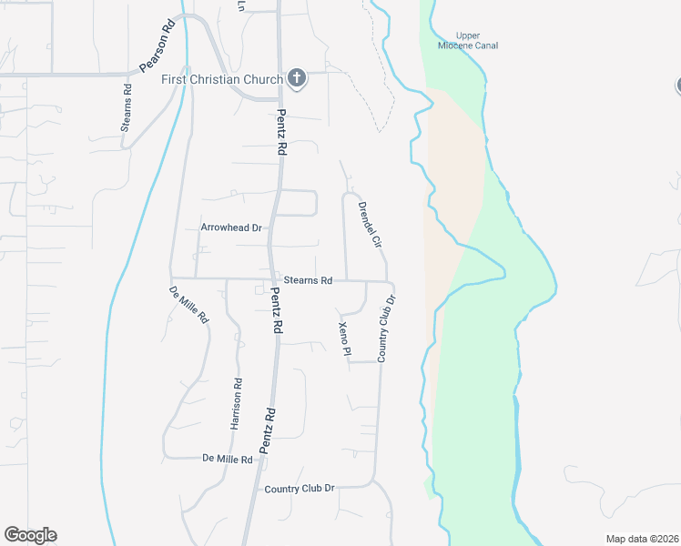 map of restaurants, bars, coffee shops, grocery stores, and more near 1759 Drendel Circle in Paradise