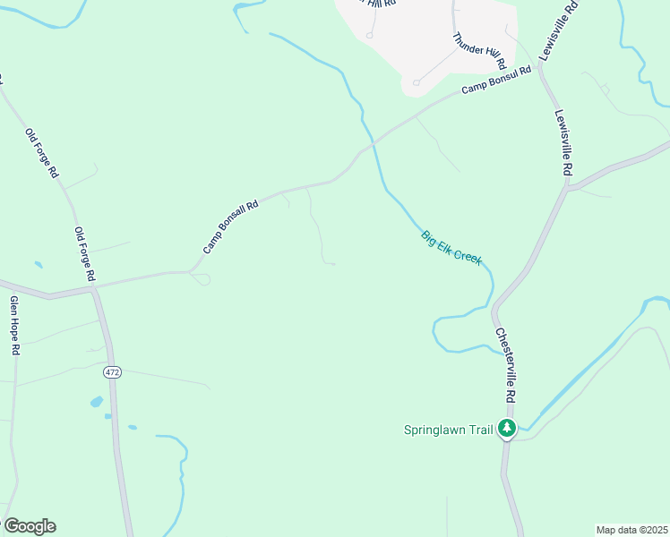 map of restaurants, bars, coffee shops, grocery stores, and more near 143 Camp Bonsall Road in Oxford