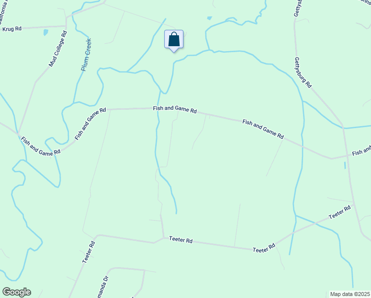 map of restaurants, bars, coffee shops, grocery stores, and more near 93 Quail Court in Littlestown
