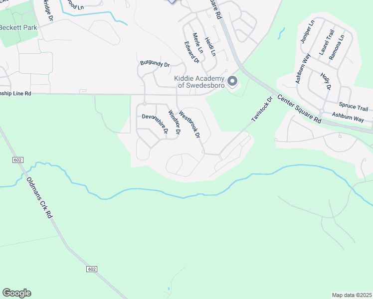 map of restaurants, bars, coffee shops, grocery stores, and more near 271 Westbrook Drive in Woolwich Township