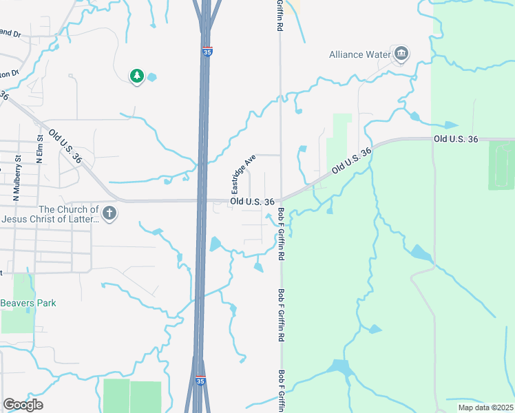 map of restaurants, bars, coffee shops, grocery stores, and more near 1713 Bluestem Circle in Cameron
