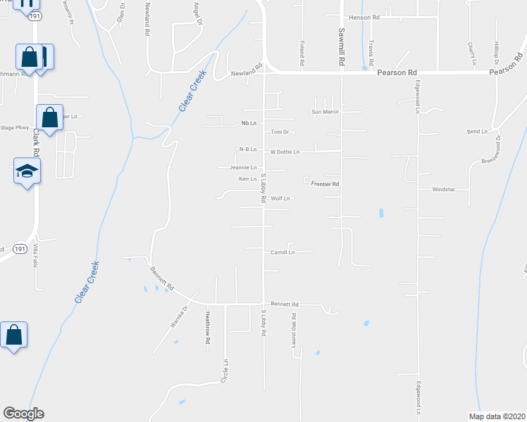 map of restaurants, bars, coffee shops, grocery stores, and more near 5328 South Libby Road in Paradise