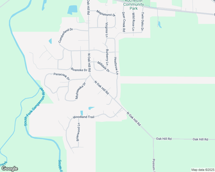 map of restaurants, bars, coffee shops, grocery stores, and more near 4817 North Oak Hill Road in Rochester