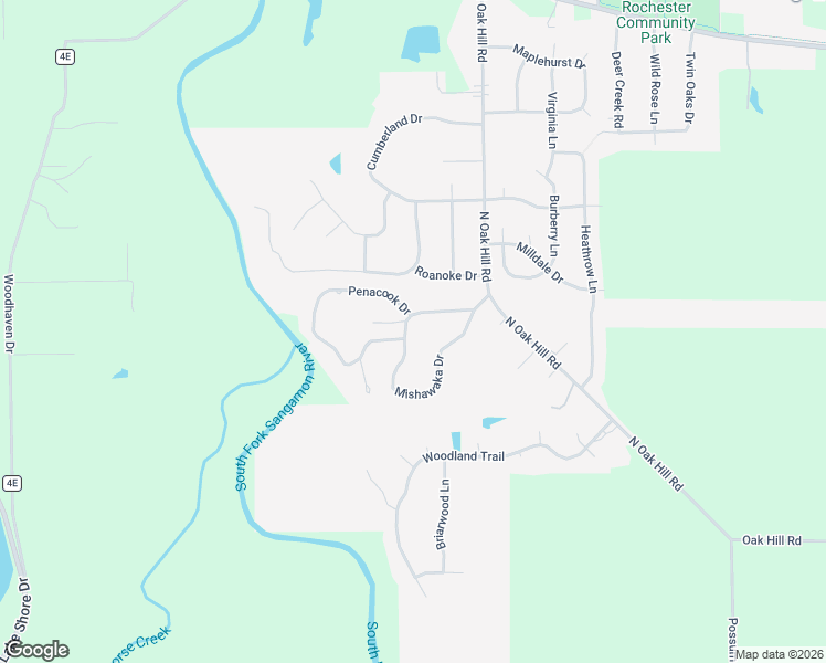 map of restaurants, bars, coffee shops, grocery stores, and more near 2-16 Penacook Drive in Rochester