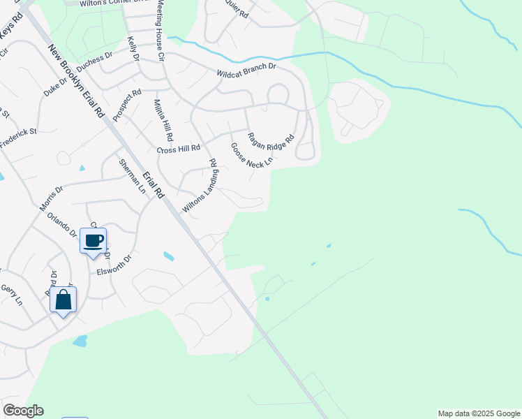 map of restaurants, bars, coffee shops, grocery stores, and more near 41 Wagon Wheel Drive in Sicklerville