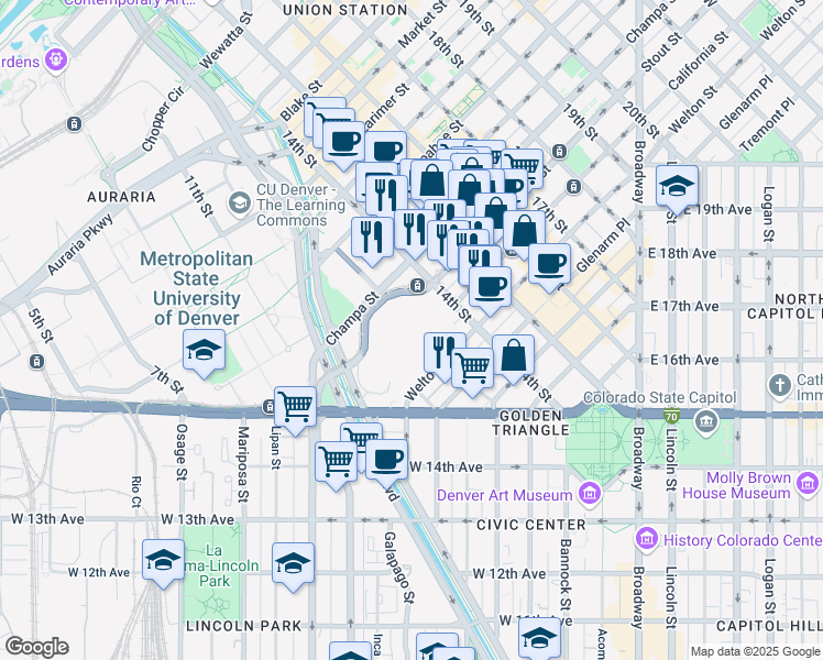 700 14th street denver co walk score