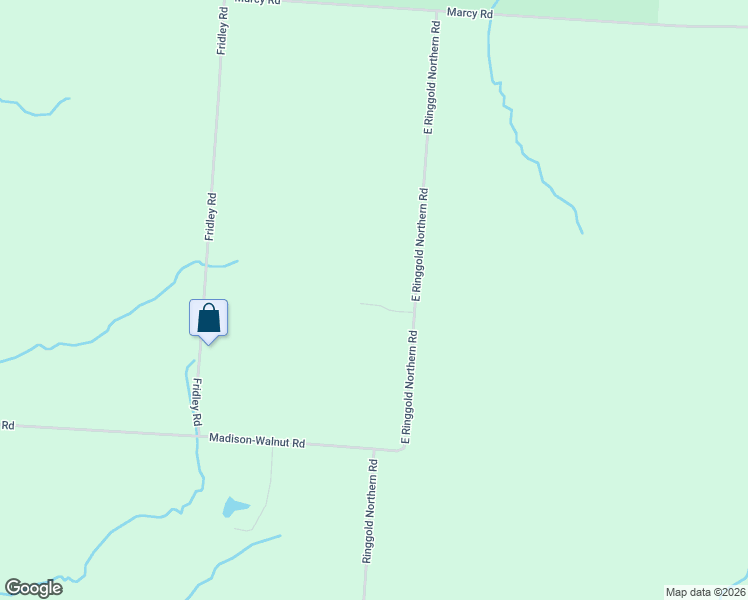 map of restaurants, bars, coffee shops, grocery stores, and more near 12681 Ringgold Northern Road in Ashville