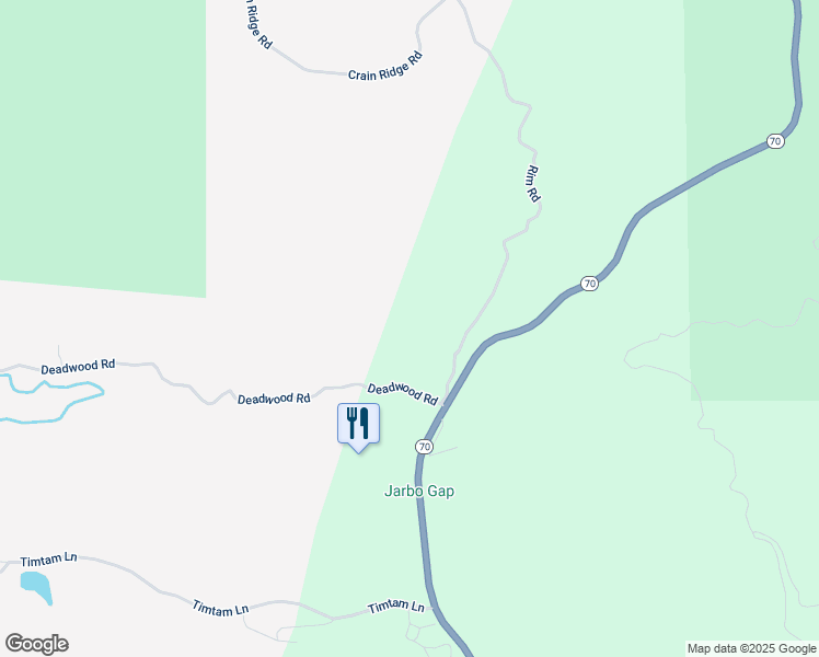 map of restaurants, bars, coffee shops, grocery stores, and more near 12115 Andy Mountain Road in Oroville