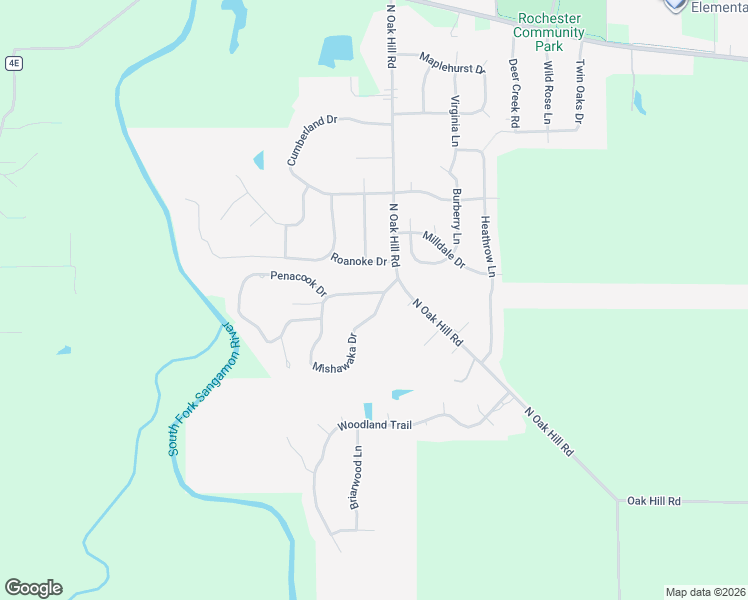 map of restaurants, bars, coffee shops, grocery stores, and more near 2 Penacook Drive in Rochester