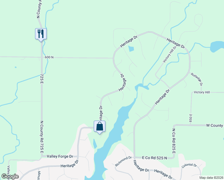 map of restaurants, bars, coffee shops, grocery stores, and more near 270 Schuyler Court in Coatesville