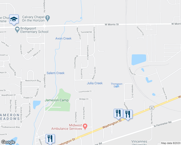map of restaurants, bars, coffee shops, grocery stores, and more near 8320 Stacy Lynn Court in Indianapolis