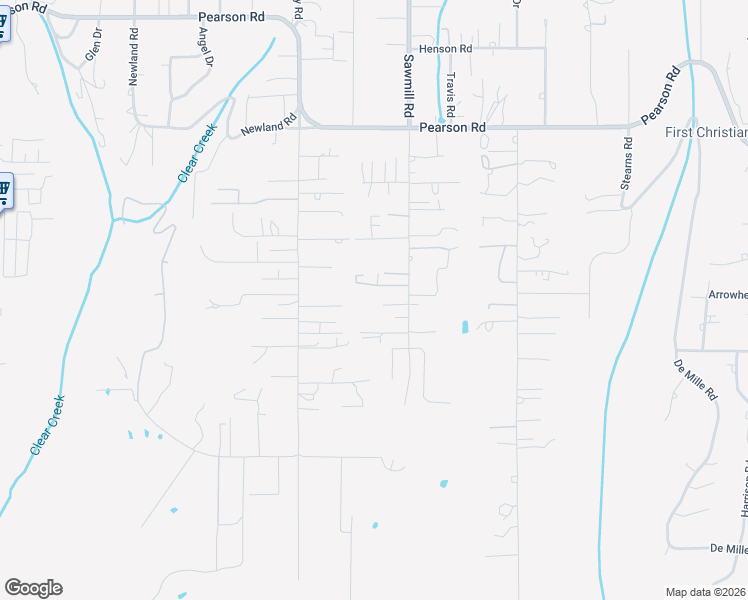 map of restaurants, bars, coffee shops, grocery stores, and more near 1473 Leafy Lane in Paradise