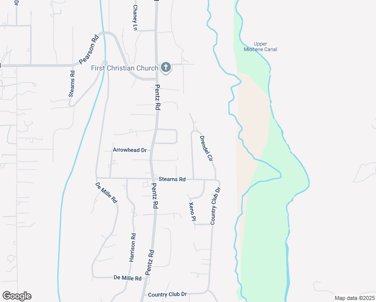 map of restaurants, bars, coffee shops, grocery stores, and more near 1797 Drendel Circle in Paradise