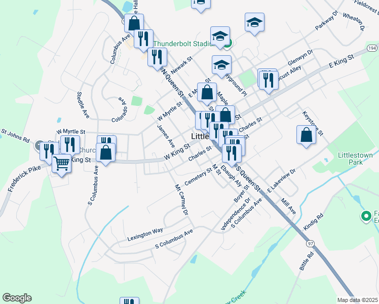 50 West King Street, Littlestown PA Walk Score