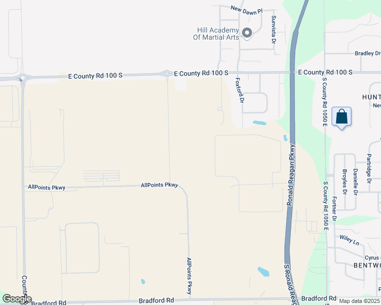 map of restaurants, bars, coffee shops, grocery stores, and more near 1451 All Points Court in Plainfield