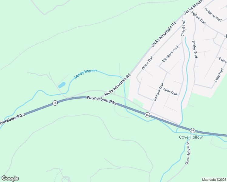map of restaurants, bars, coffee shops, grocery stores, and more near 1396 Jacks Mountain Road in Fairfield