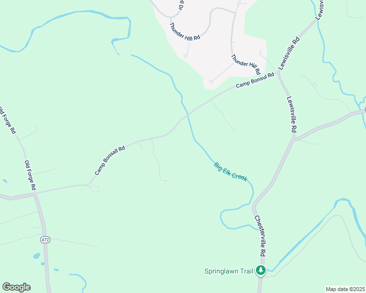 map of restaurants, bars, coffee shops, grocery stores, and more near 123 Camp Bonsall Road in Oxford